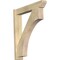 Ekena Millwork Westlake Slat Rough Sawn Outlooker, Douglas Fir, 6"W x 32"D x 36"H OUT06X32X36WTL06RDF - alternate 1